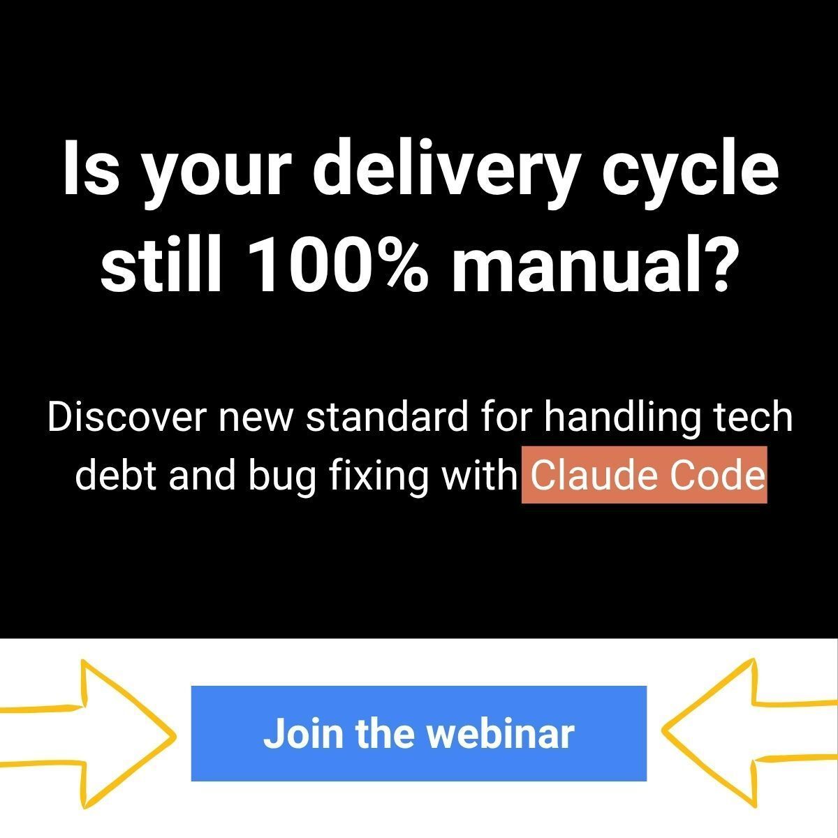 HouseOfAngular's tweet photo. Your #frontend team isn’t delivering quickly because your Senior devs spend time on #QA and bugs instead of the roadmap? 👇

Join our free webinar!

"How to shorten the delivery cycle with #AI"
📆 May 13 | 3 PM CEST | Online

👉 Secure your place now: https://t.co/m0hgMMoUGp https://t.co/H8dmScwIV3