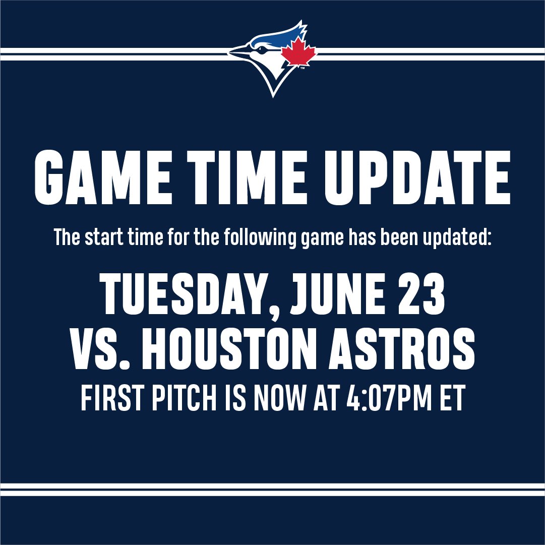 Toronto Blue Jays tweet media