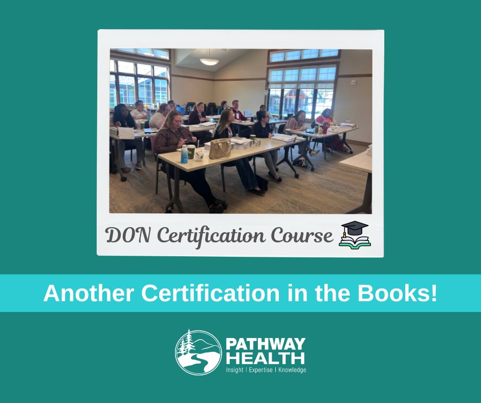 Pathway_Health's tweet photo. Our hearts are full as we’ve completed another DON Basics Certification Course, thanks to our partnership with WI DON Council and our Bootcamp. We're proud of this growing community of leaders. Learn more about the course here: https://t.co/Xw8QOII0Q2 https://t.co/DmAO9pDe7u