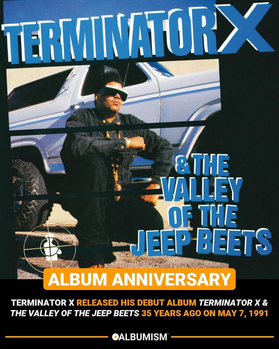 Happy 35th Anniversary to Terminator X's debut solo album