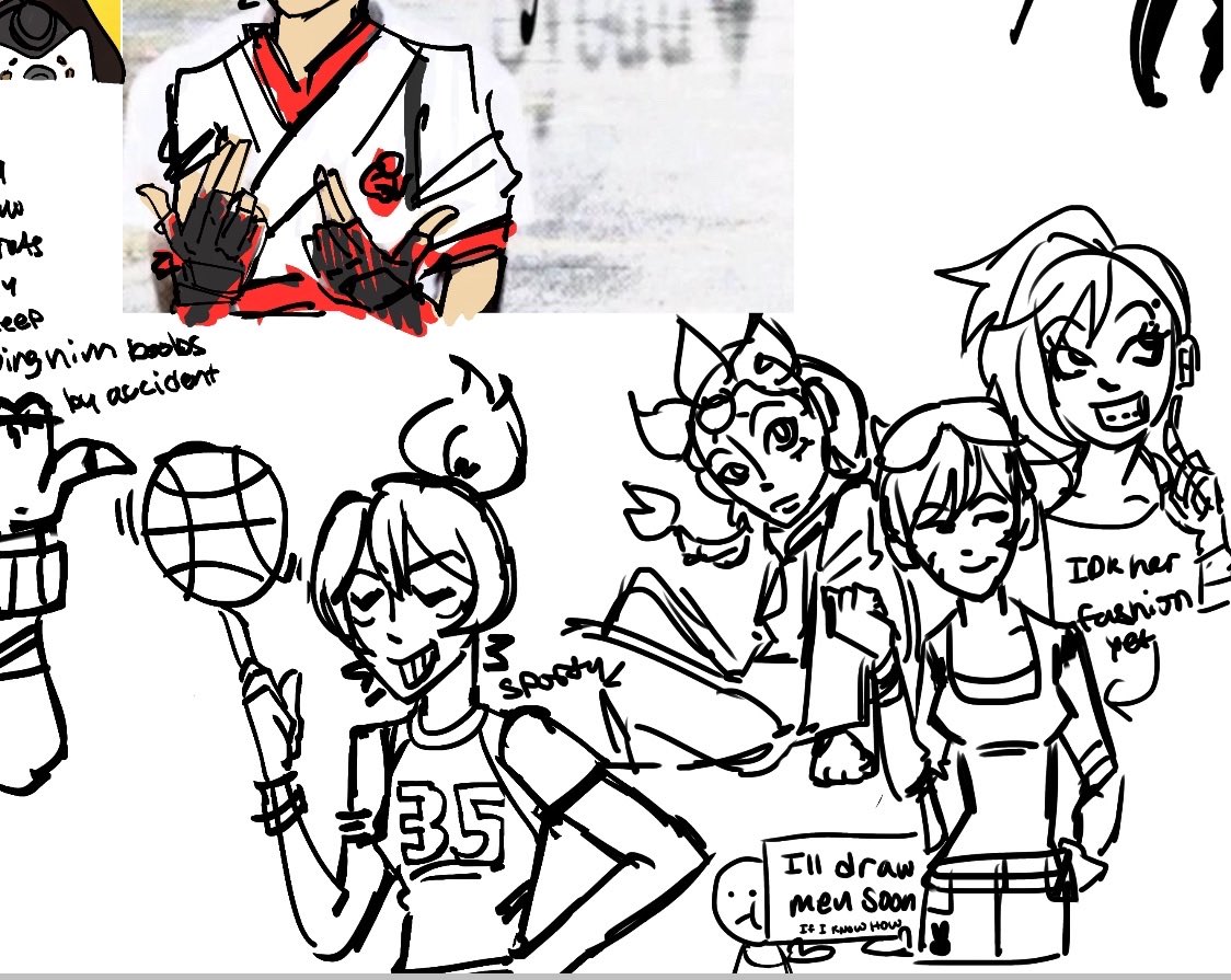 rascaltherosy's tweet photo. EVEN MORE YEAR OLD SKETCHES #overwatchart #overthingsz https://t.co/Nn6QbMuX79