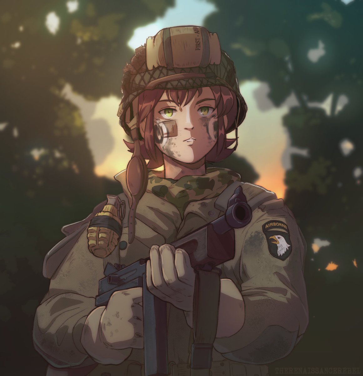 TheRenRebel's tweet photo. “And I saw them one by one, like Angels in the sky. They came to liberate us from Evil.”

Vera in 1944 during Operation Market Garden. Just A little teaser for VE day. 🇳🇱 🇺🇸 Brace Yourselves 😉 https://t.co/t28swwMVmW