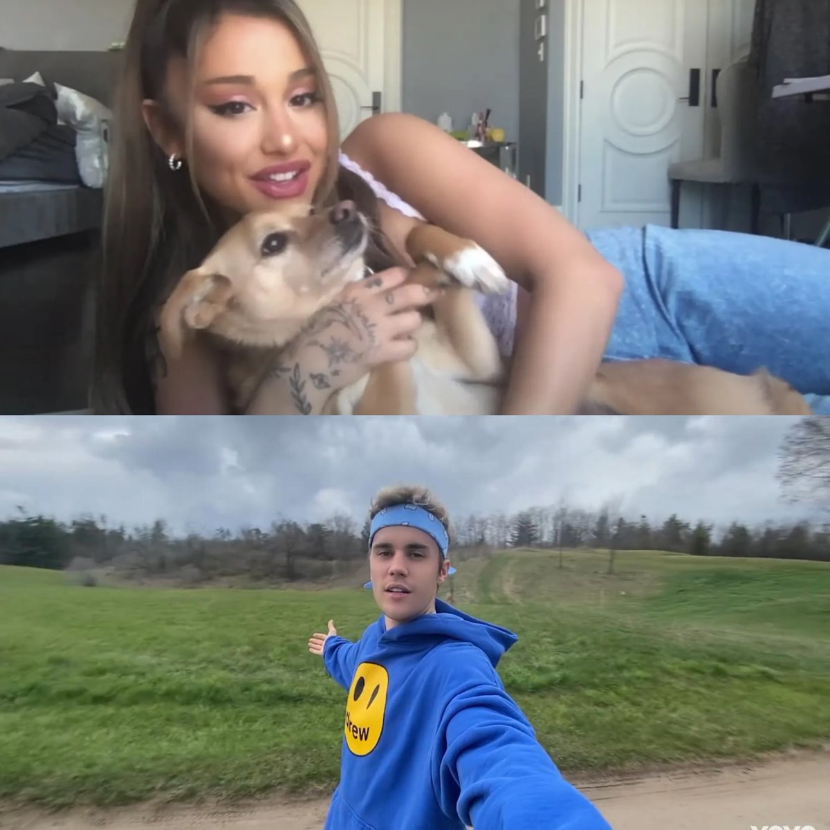 6 years ago today, Ariana Grande and Justin Bieber released ‘Stick With U.’