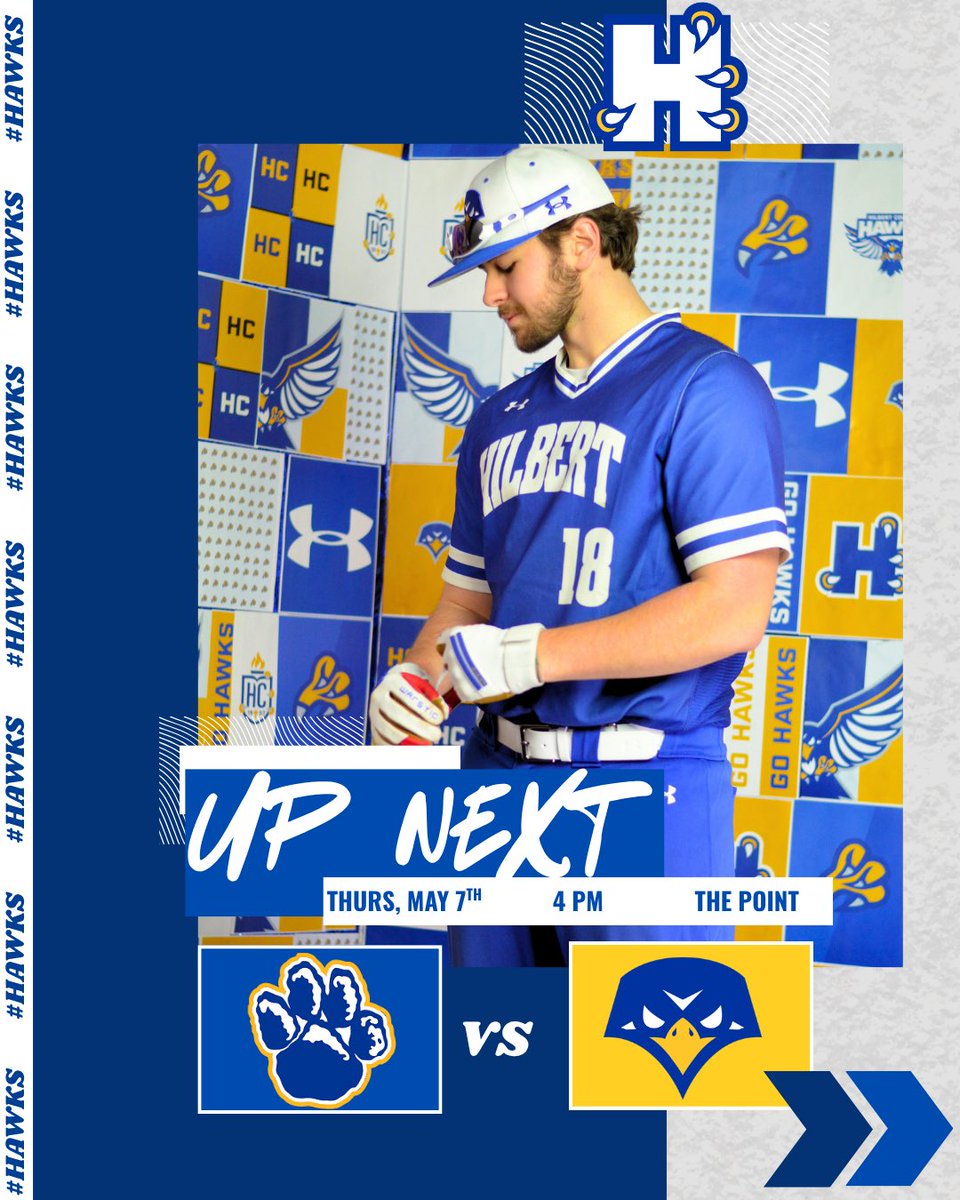 Hilbert College Baseball tweet media