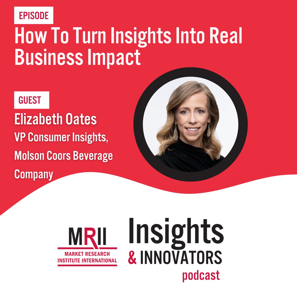 MRII_Learn's tweet photo. Elizabeth Oates, VP Consumer Insights at Molson Coors Beverage Company, explores how to turn insights into action and the importance of strategic partnership. 

https://t.co/3zeslX6Kti

Big thanks to MRII's Insights &amp; Innovators Podcast sponsor, Discuss! https://t.co/qbvlDmqVcZ