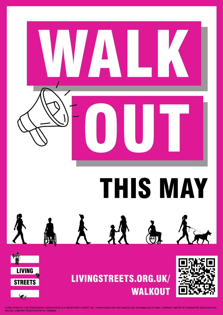Hope_In_Action_'s tweet photo. It's #NationalWalkingMonth &amp; Living Streets are encouraging women #WalkOut

Women are more likely to make multi-purpose walking journeys eg school run then errands
But whatever your gender, people who walk or wheel report being happier &amp; less anxious

So will you #WalkOut in May? https://t.co/18zv4d3jTo