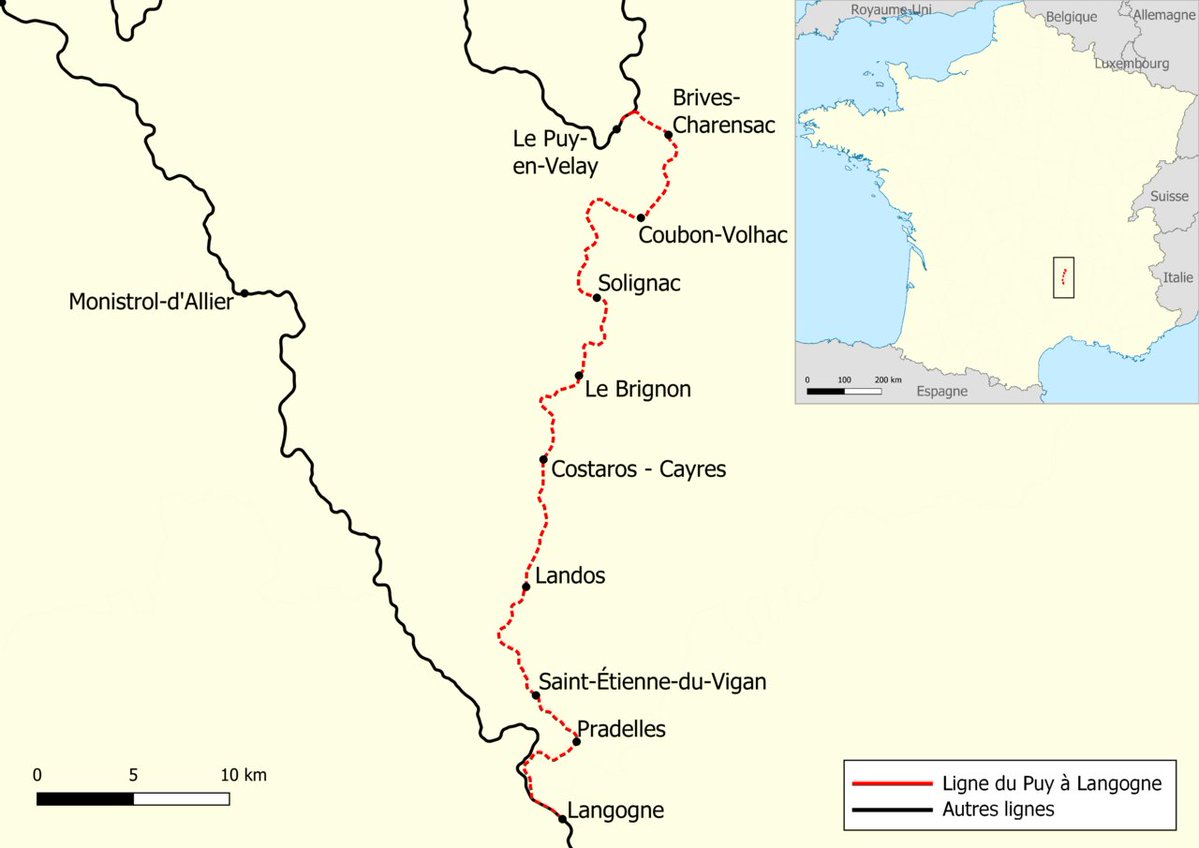 Je vous conseille cette magnifique #voieverte en #HauteLoire, sur l'ancienne ligne SNCF entre Le Puy-en-Velay et Langogne. Des paysages et des ouvrages magnifiques pour une balade en douceur.