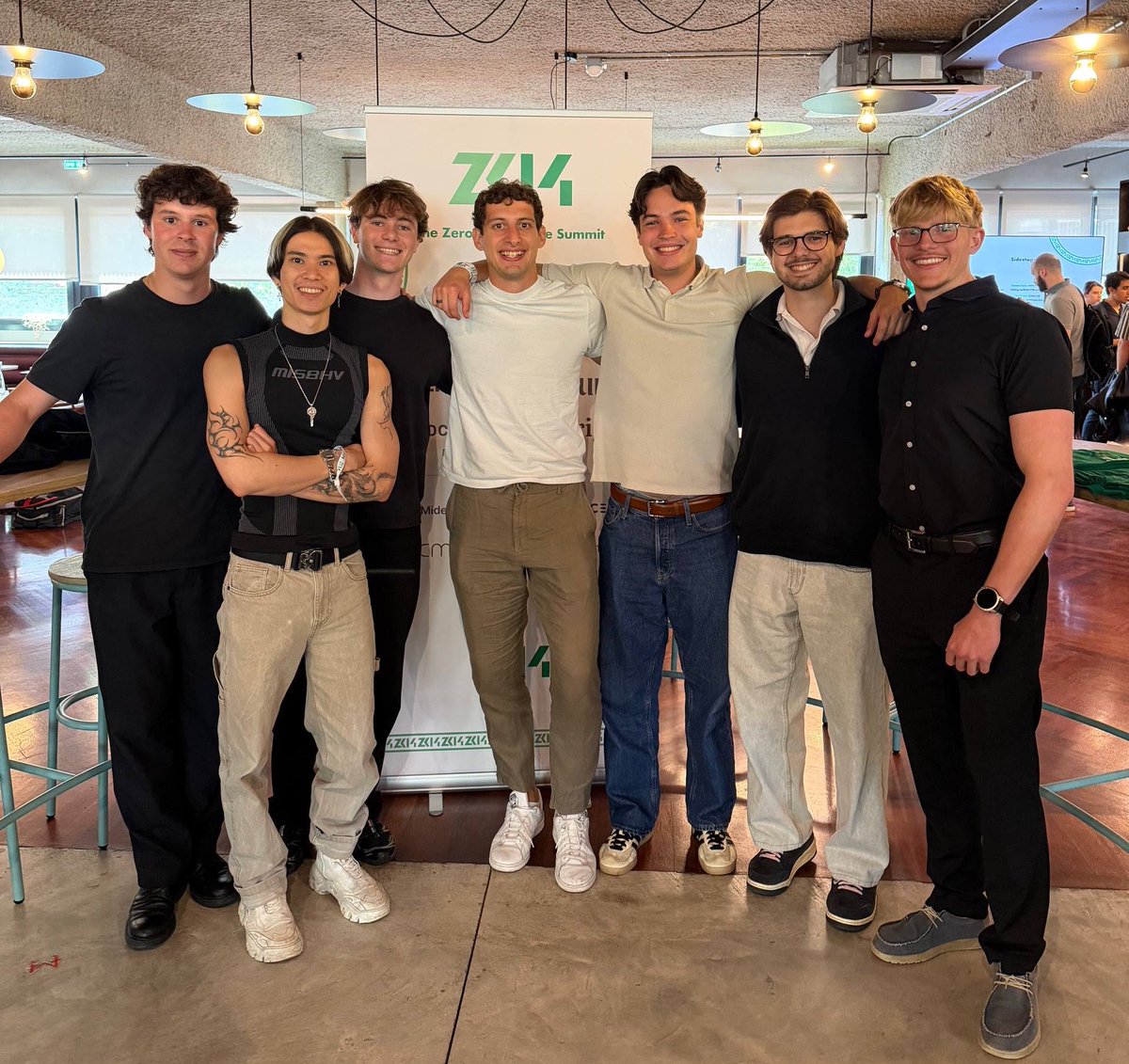 DelforgeJules's tweet photo. RT @bsaepfl: find us in Rome for Zk Summit 14 by @zeroknowledgefm 

associazione studentesca blockchain 🇮🇹🍕 https://t.co/rfj5a5G3oD