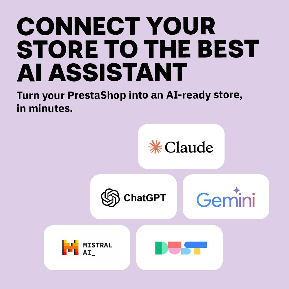 PrestaShop tweet media