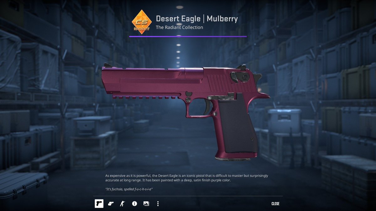 🎁$15 Desert Eagle | Mulberry💙

To enter:
✅Retweet &amp; Like,
✅Follow: <a href="/rgLyCS/">rgly</a>, <a href="/jordanmarketinq/">Jordan Marketing</a>,
✅Tag a friend.

🍀Good Luck!
⏰Ends in 4 days!

#CS2 #CS2Giveaway
