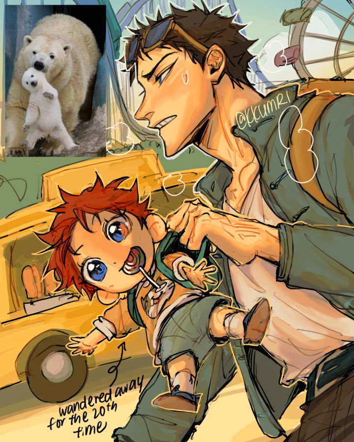 papatobio and his cubs 🐻‍❄️
#kageyamatobio #haikyuu #kagehina