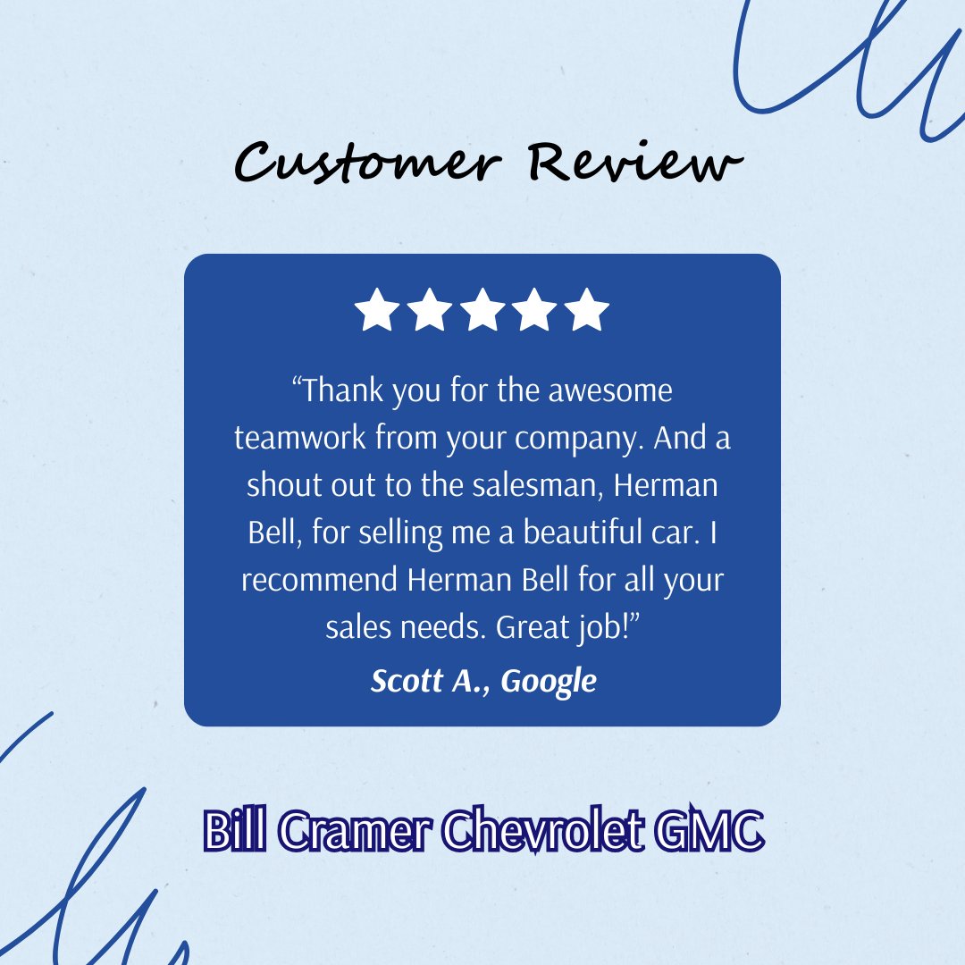 Bill Cramer GM tweet media