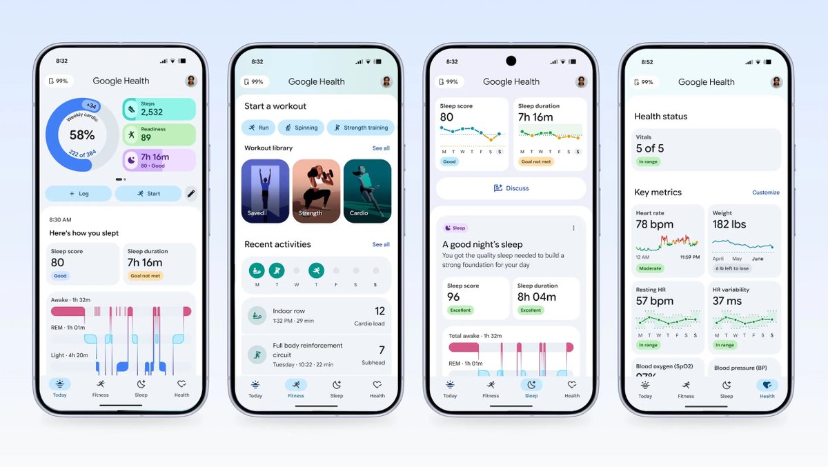 Google just announced Google Health

It’s a new Health suite taking the place of the Fitbit app, which lets you import data from ANY tracker and view/manage your health and wellness data. It also has Gemini built in with an AI coach to make recommendations or tracking easier