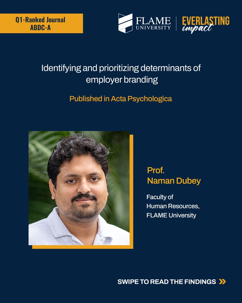 FLAME University tweet media