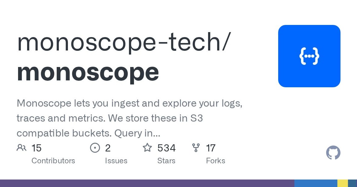 we get it, debugging is a pain. monoscope brings AI clarity to your ...