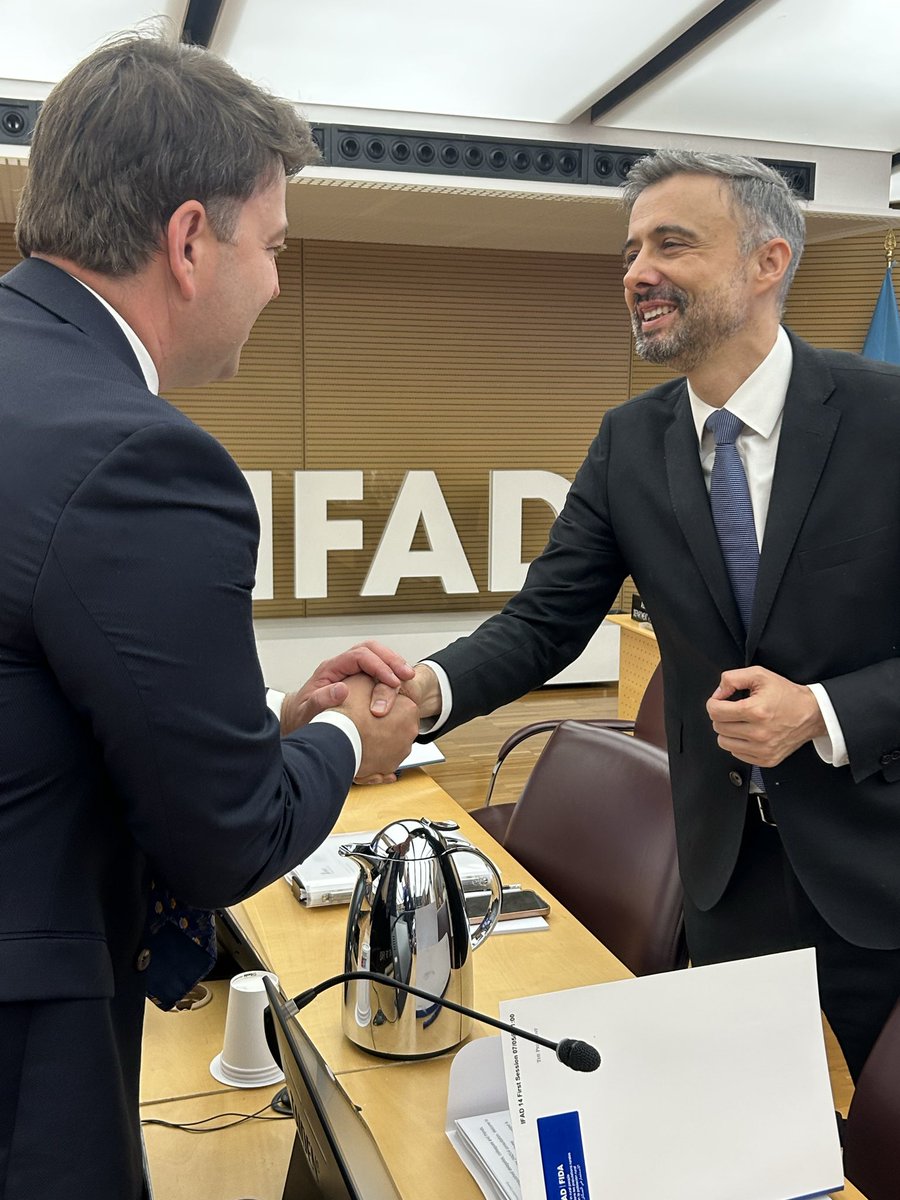PLinUNRome's tweet photo. PR of 🇵🇱 attended the 1️⃣ session of the consultation on @IFAD 14.

🇵🇱 welcomes solid delivery against IFAD 13 commitments and looks forward to continued cooperation for sustainable rural development within IFAD 14. https://t.co/wEGWaIXqPH