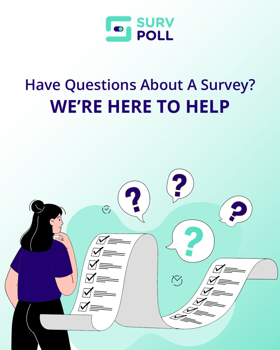 SurvPollData's tweet photo. Survpoll is here to help you understand what to ask, how to reach the right people, and how to turn responses into #results you can use.

Have an upcoming #survey in mind? Let’s talk. https://t.co/yxifVFeAIA