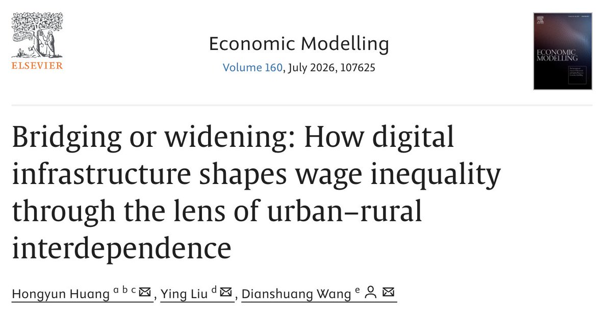 Economic Modelling tweet media