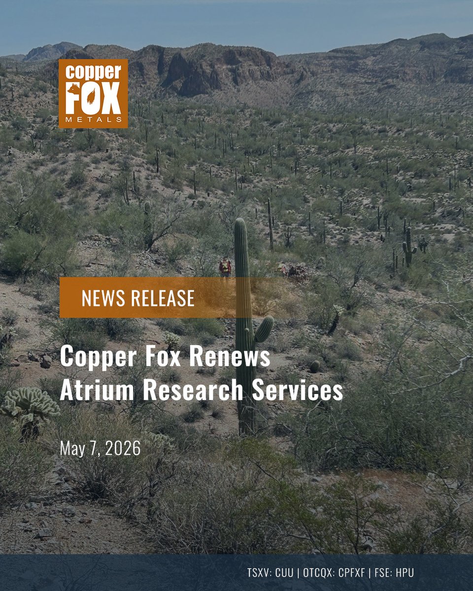 Copper Fox Metals Inc. (@Copper_Fox2023) / Posts / X