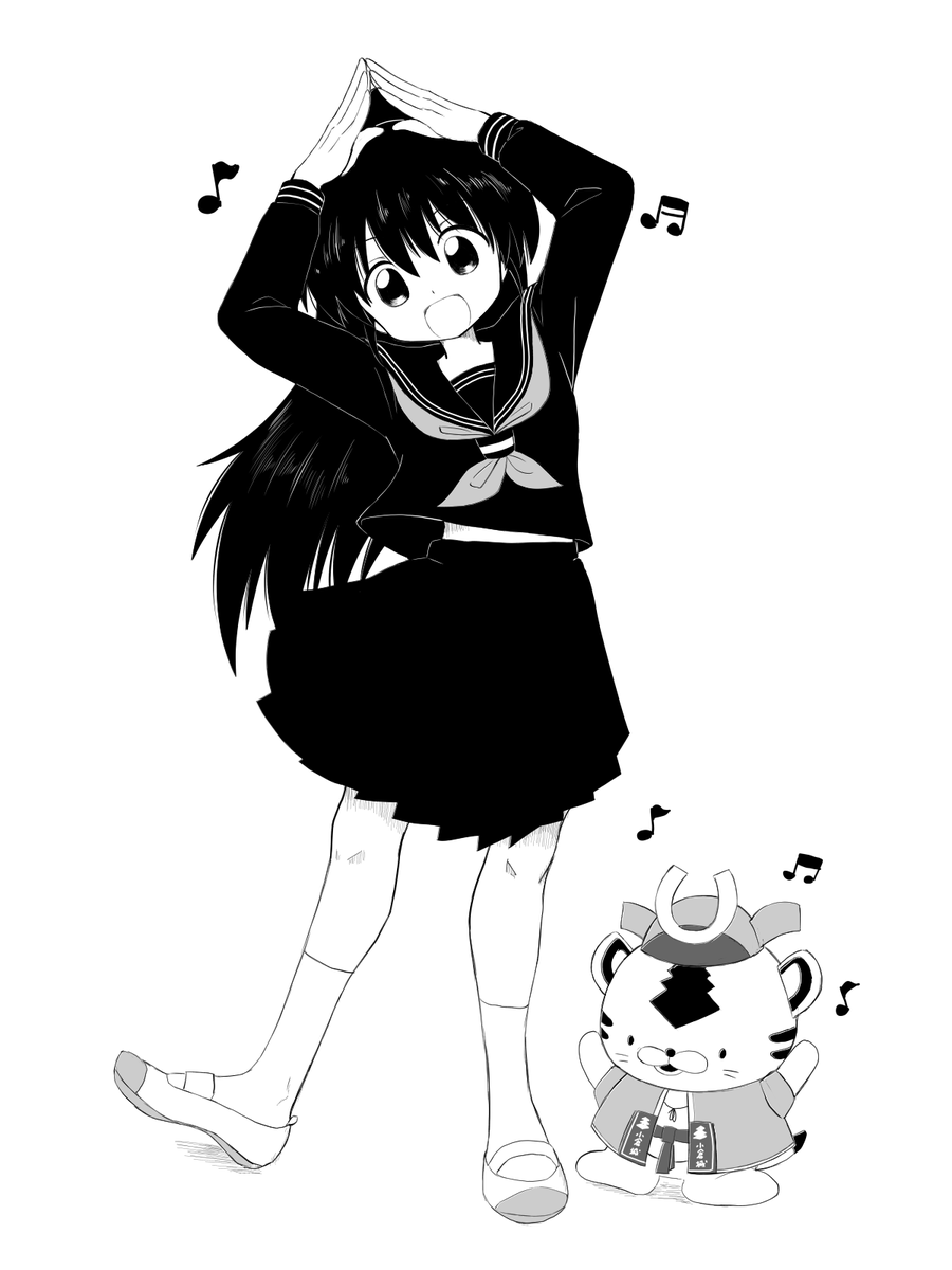折込ペーパーに描いた絵です。