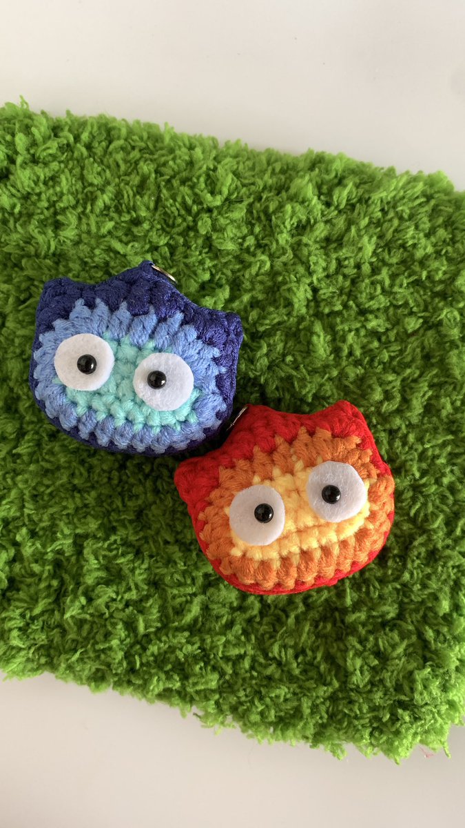 MN_Crochet's tweet photo. #พร้อมส่ง
Calcifer🔥 (โซ่ไข่ปลา,ตะขอเงิน)
ขนาด 4.5 cm

💸ชิ้นละ 45 บาท
(2ชิ้นขึ้นไปชิ้นละ40บาท)

#Calcifer #howlsmovingcastle #Ghibli #ไหมพรม #ถักไหมพรม #พวงกุญแจ #พวงกุญแจไหมพรม #ถูก #แฮนด์เมด #crochet #handmade #crocheting #ของขวัญ #เครื่องเขียน #ตลาดนัดghibli #ตลาดนัดจิบลิ https://t.co/KMYobiR8rJ