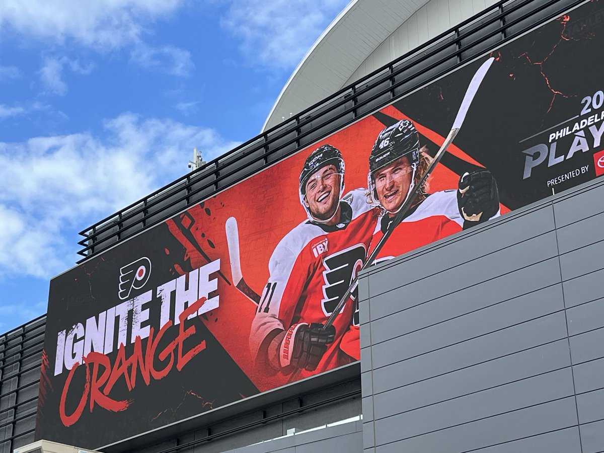 Flyers host their first second-round playoff game since 2012.

Last time they were in second round was 2020, when playoffs were in the bubble.

Coverage at 7:30 p.m. ET on <a href="/NBCSPhilly/">NBC Sports Philadelphia</a>+.