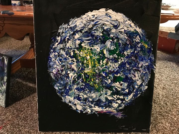 masonakeene's tweet photo. Art of the Day! "Mother Earth say something.". Buy at: https://t.co/ynBU2Hlope https://t.co/UCOrdTjm3R
