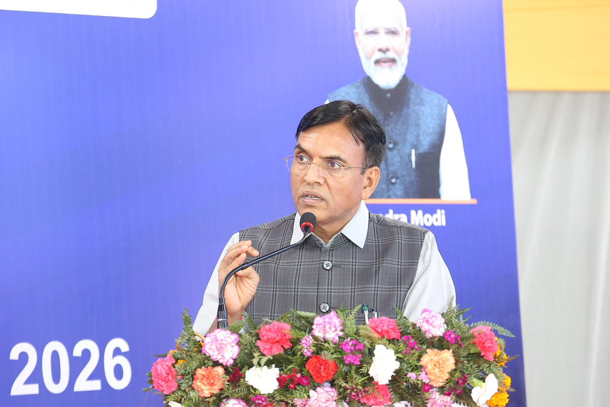 Dr Mansukh Mandaviya tweet media