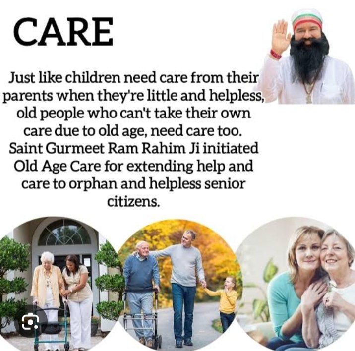 कभी-कभी बुज़ुर्गों के लिए सबसे बड़ा तोहफ़ा सिर्फ़ प्यार और सम्मान होता है। #OldAgeCare हमें याद दिलाता है कि जिन्होंने अपनी पूरी ज़िंदगी दूसरों की देखभाल करने में बिताई है उनकी भी सभाल करनी चाहिए Saint Gurmeet Ram Rahim Ji हमे उनकी संभाल करने के लिए प्रेरित करते है