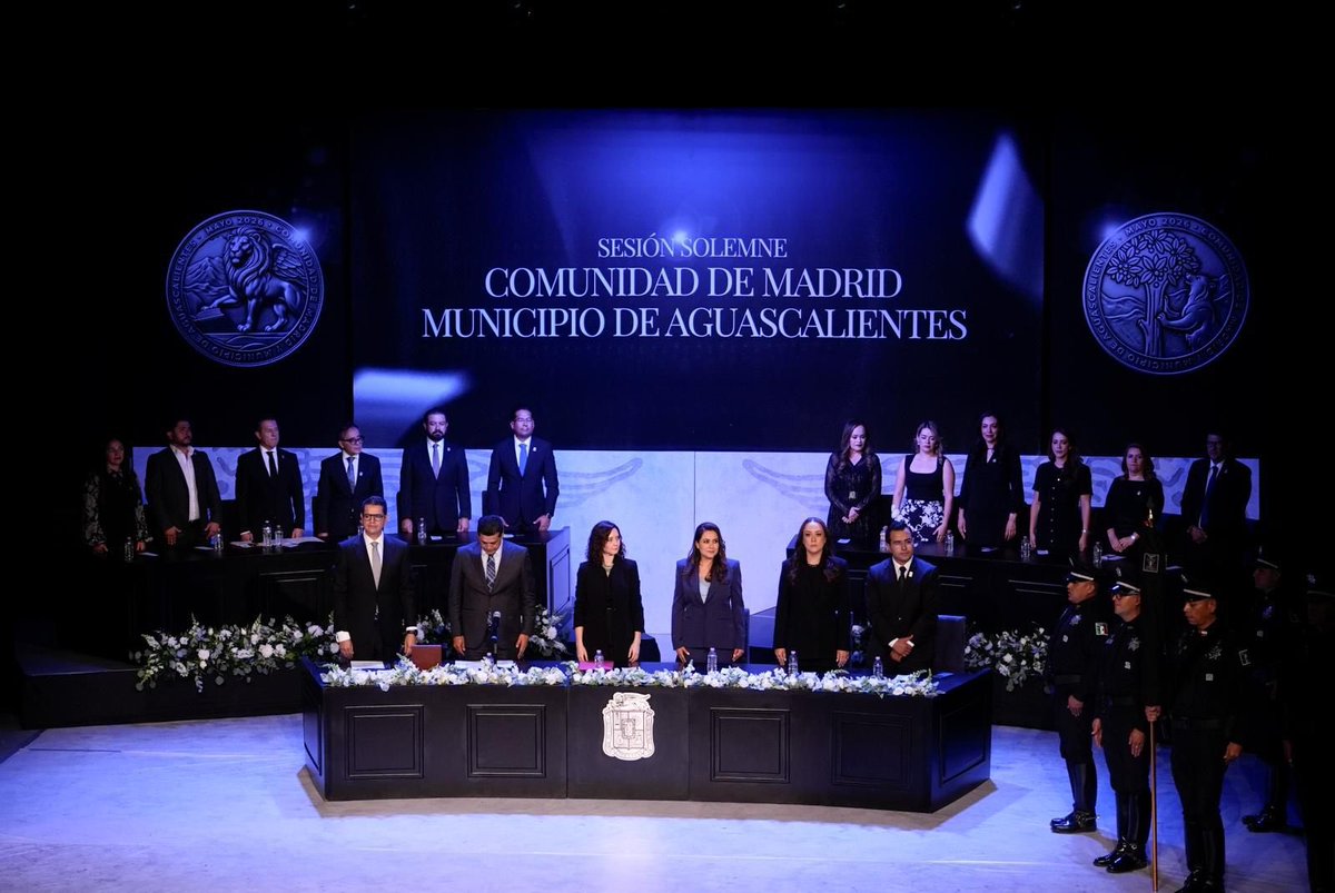 Gracias al Congreso de Aguascalientes y a su ayuntamiento por las condecoraciones que hemos recibido y que llevaremos con mucho orgullo, recordando la nueva relación que nace entre este Estado y nuestra región.