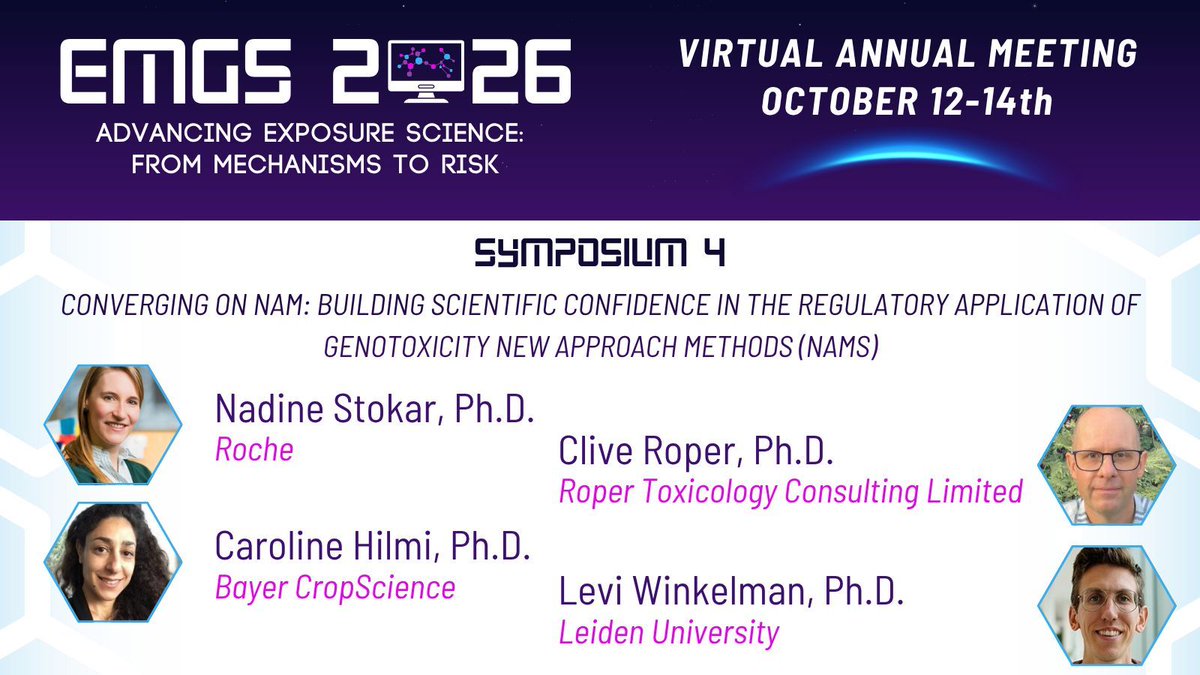 Environmental Mutagenesis and Genomics Society tweet media