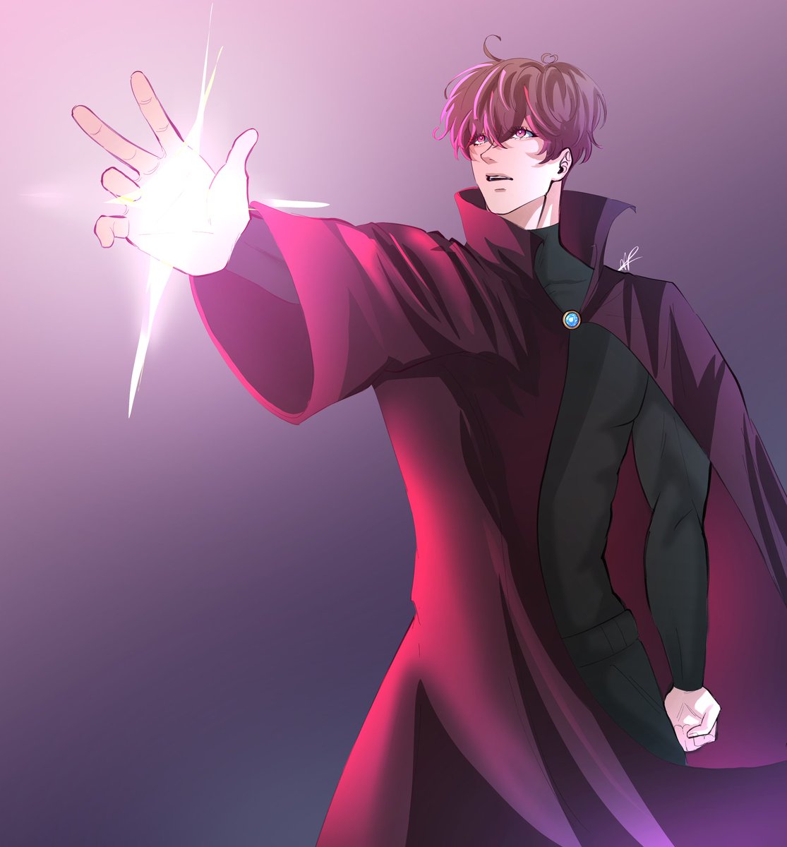 Wizard Ness lol (this is a reallllyyy old doodle that I finally