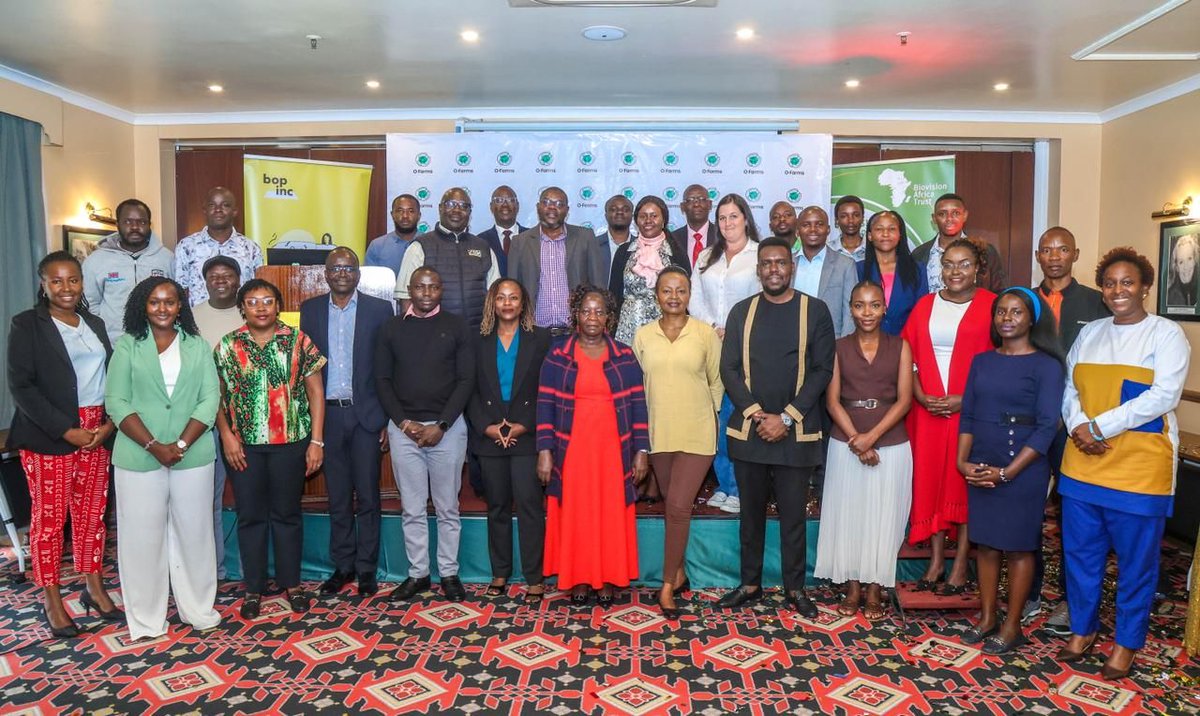 EcoclimateKenya's tweet photo. Last week, we participated in the launch of the policy brief on empowering agri-food SMEs towards a circular economy in Kenya.
Key discussions focused on reducing food loss, strengthening policy implementation, and supporting sustainable #foodsystems.
#CircularEconomy #AgriFood https://t.co/ClPpl23gcA