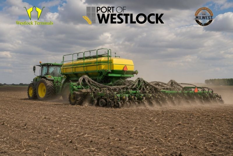 WTLTerminals's tweet photo. 🚜✨ Westlock Terminals / Port of Westlock ✨🚜
#SeedingSeason #AgLife #WesternCanadaAgriculture #BuiltForTheWork #MoveTheCrop #FarmSeason #WestlockTerminals #WTLTerminals @WTLTerminals #PortOfWestlock #MilwestDistillery @MilwestSpirits https://t.co/HaUVPjtlcd