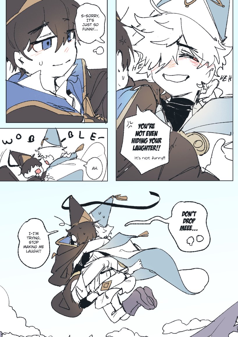 flying #MyWitchHatAtelierArt