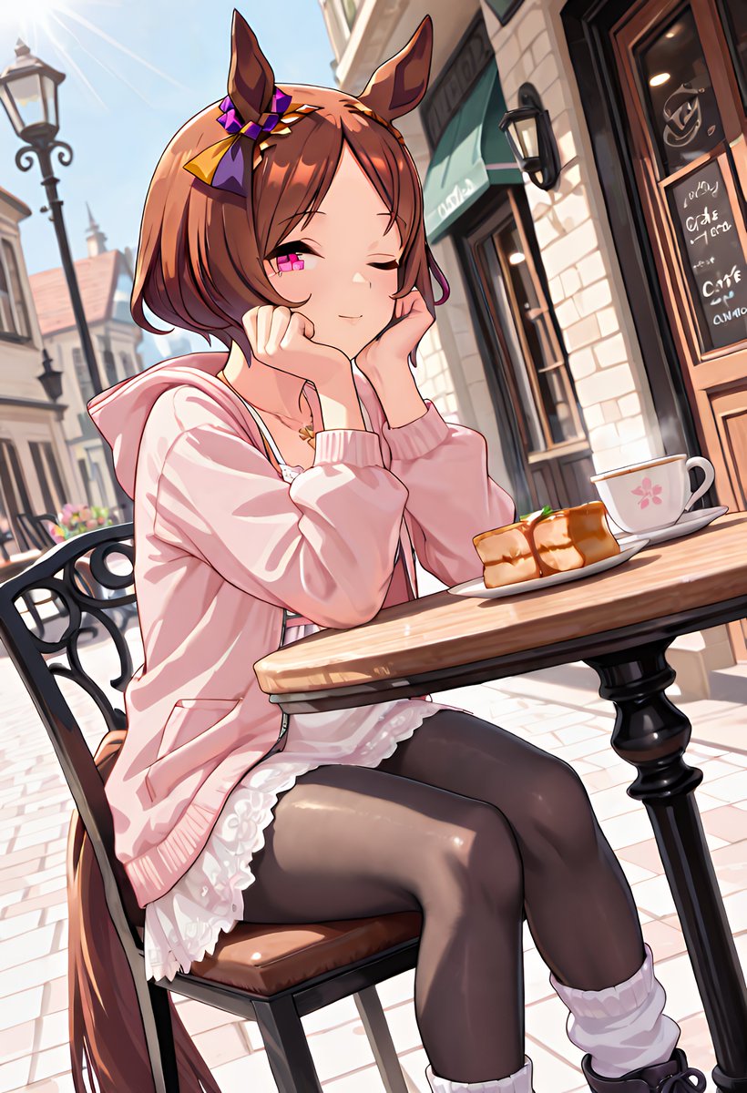 サクラローレル ～𝓢𝓪𝓴𝓾𝓻𝓪 𝓛𝓪𝓾𝓻𝓮𝓵～ SFW Illustration