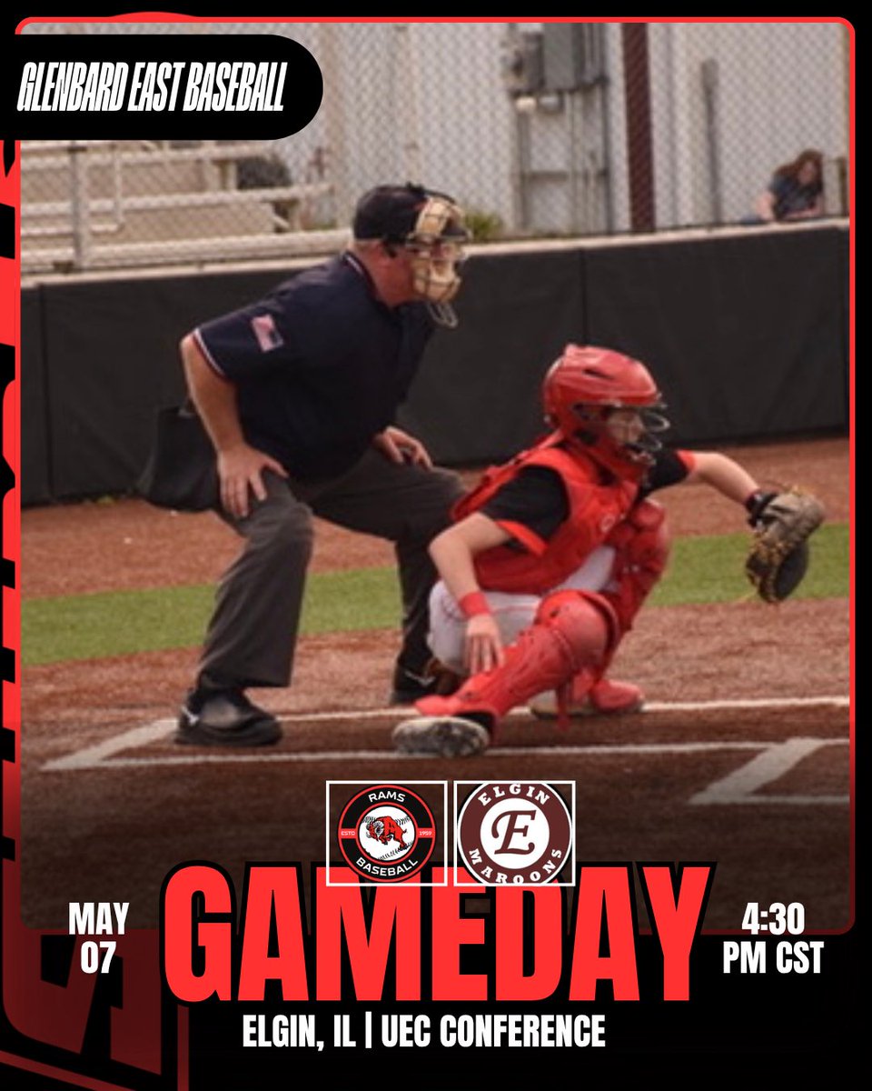 gbebaseball's tweet photo. Gameday!

🆚: @theelginmaroons 
⏰: 4:30 pm cst
🏟️: Elgin, IL
🔉: https://t.co/8UASrsUN5i https://t.co/jXDiOtg2UH