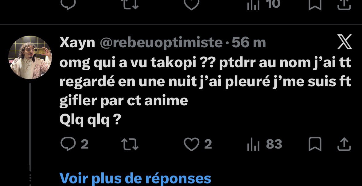 Bendero1070's tweet photo. @rebeuoptimiste @breezouu Vas pleuré sur tes animes et vas niquer ta mere aussi https://t.co/92BUbLFD3Z