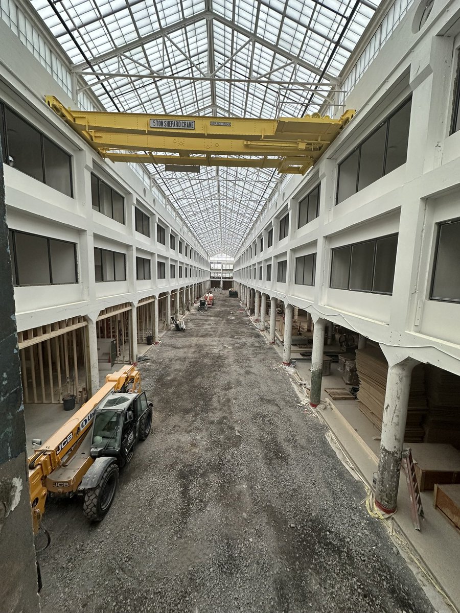 NiagaraBiz's tweet photo. Yesterday, members of our team and Legislator Rick Abbott attended Lockport Launch Pad’s open house at Harrison Place. We had the opportunity to tour the exciting construction progress taking place and connect with several of the artisan, educational, and manufacturing tenants. https://t.co/yMw1r0YtH3