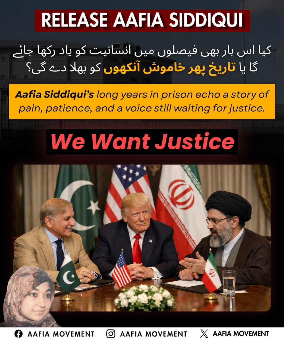 Aafia Movement tweet media
