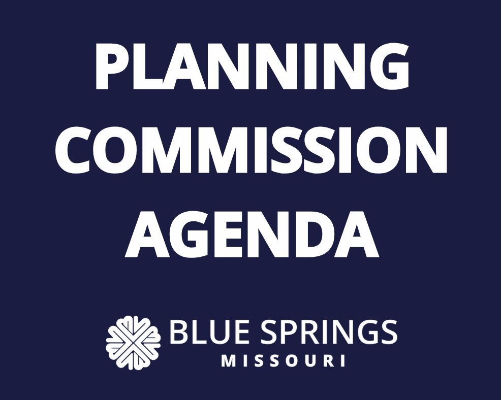 BlueSpringsGov's tweet photo. The Monday, May 11, 2026 Planning Commission agenda is now available: https://t.co/GWKJIRiIbg

The meeting can be viewed live on our website at https://t.co/TBGjMILWpn. It will be re-broadcast on Comcast Channel 7. https://t.co/Bk9sqnaChn