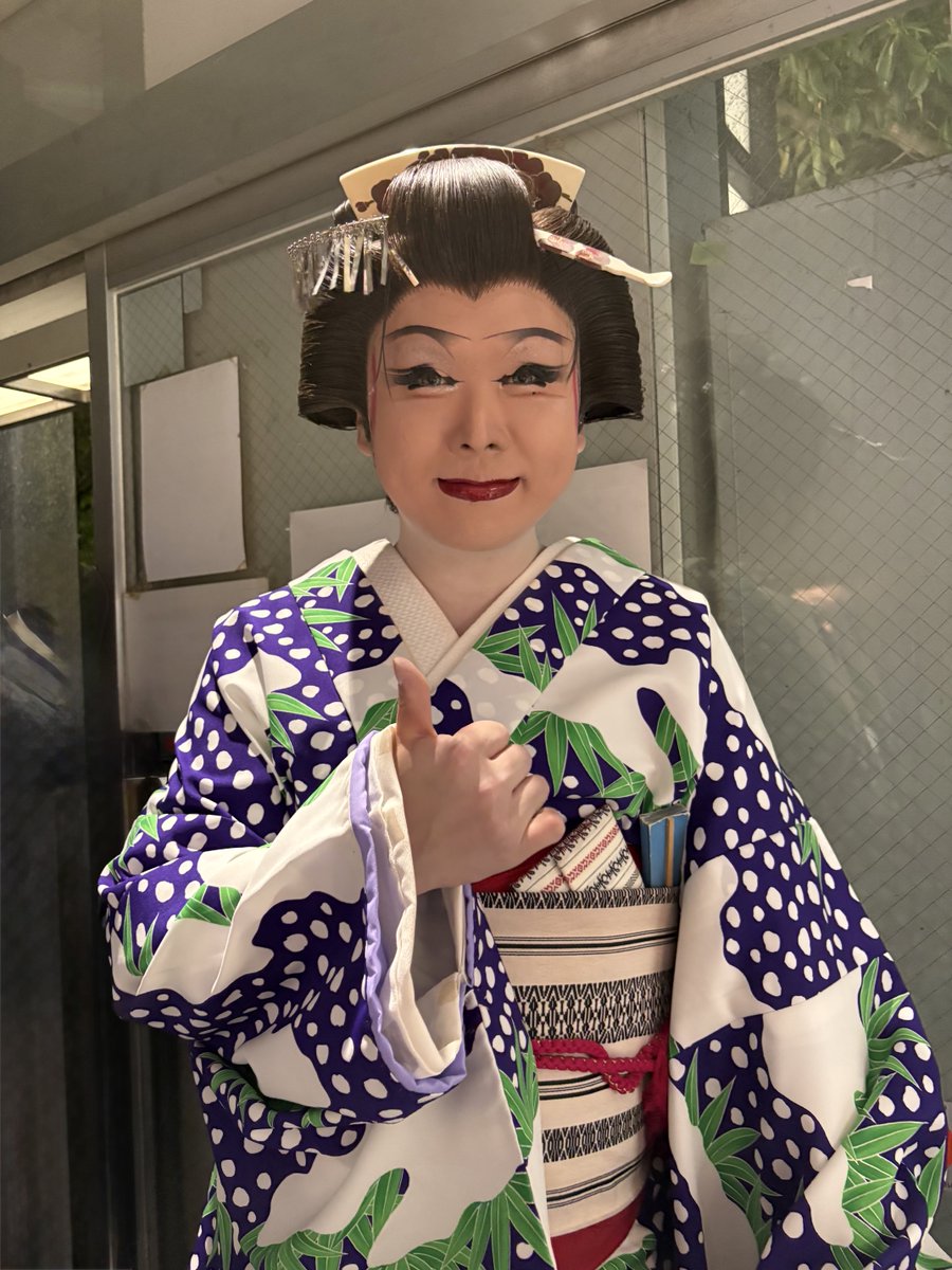 5月6日 女形祭り㊗️大入り 夜の部 送り出し🤳🏼😁① 久しぶりに夜の