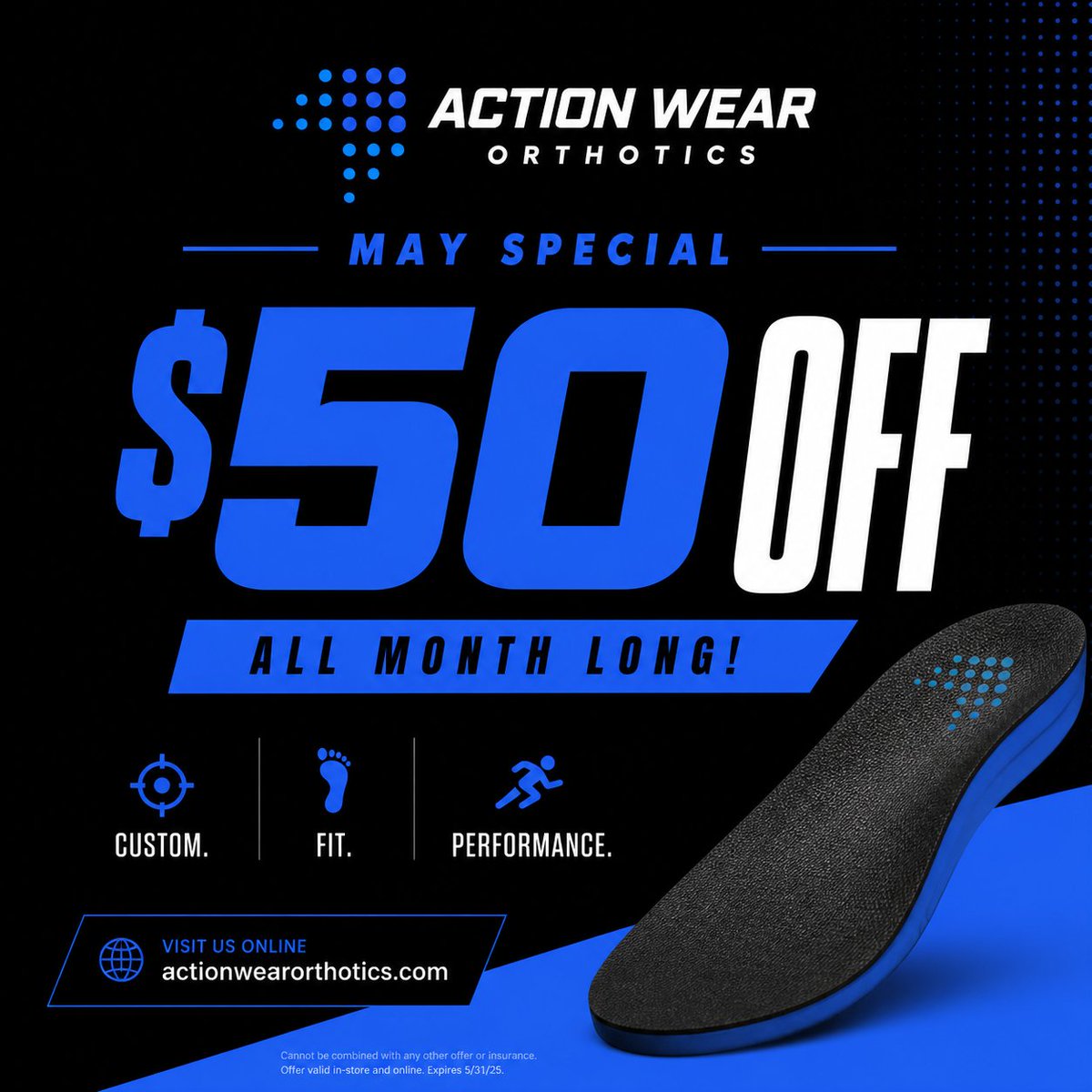 Action Wear Orthotics tweet media