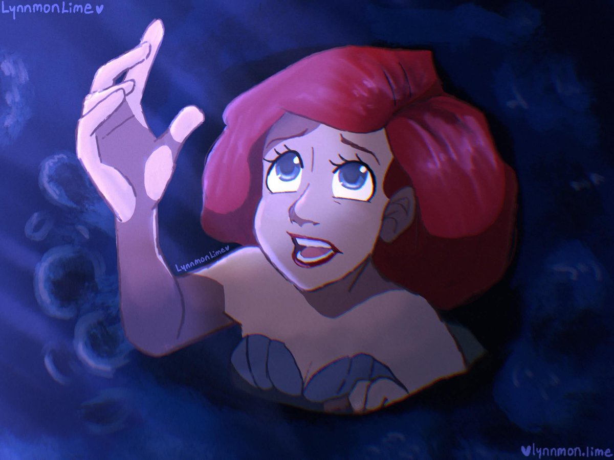 lynnmonlime's tweet photo. Mermay 2026 Week 2!! Screenshot Redraw!!! 🧜‍♀️

I only had time to do one when I was planning on three! Oops- 😅 it's Ariel!!! 🥰🥰🥰

#digitalart #mermay #mermay2026 #ariel #disneyart #screenshotredraw #procreate #procreateartist https://t.co/gIRN7RwnxP