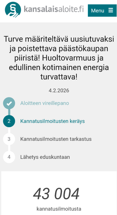 SFjder's tweet photo. Turve on kotimainen puhas tuote tuottaa energiaa. Se on myös kriisioloissa hyvä olla olemassa. Käy allekirjoittamassa kansalaisaloite. #turve https://t.co/nAeqeH7CtB
