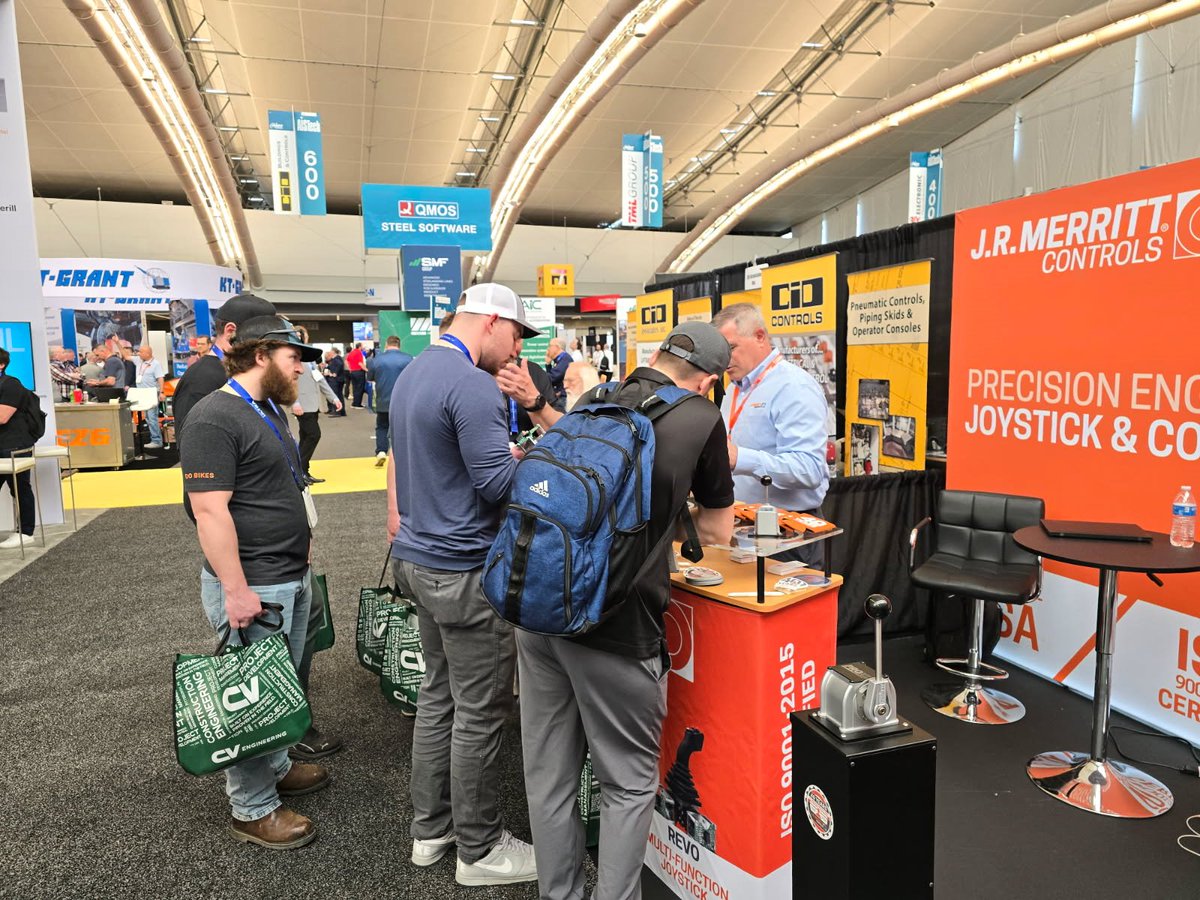 jrmcontrols's tweet photo. Thank you to everyone who stopped by our booth at #AISTech2026 to celebrate 40 years of J.R. Merritt Controls. From launching our next generation of Mill-Duty Joysticks to great conversations throughout the show, we appreciate all the support. Learn more: https://t.co/Vzk6lEO7K8 https://t.co/4qWLMAd8ai