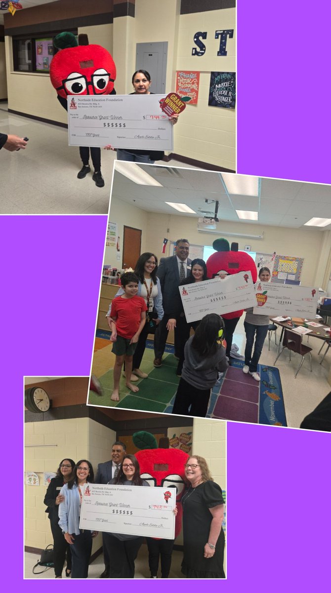 NISDElrod's tweet photo. Congratulations to our 25-26 NEF Grant winners! Your passion for teaching shines through in everything you do! 🎉🎉🎉
@NISD
@nisdnef 
@bflores185 https://t.co/XPlSBdZblW
