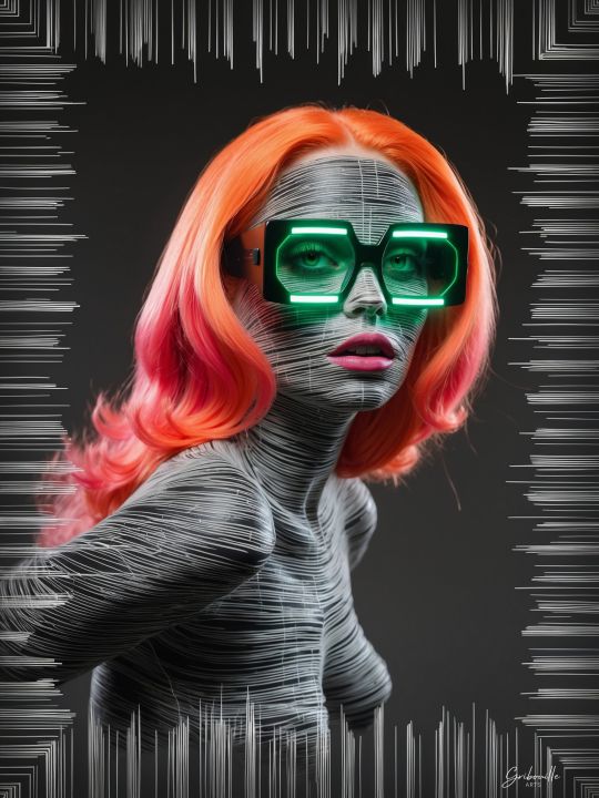 FryctoBorg's tweet photo. Art of the Day! "Woman's splendours 005". Buy at: https://t.co/zbie7un9Vf https://t.co/FZQoPnBu2h