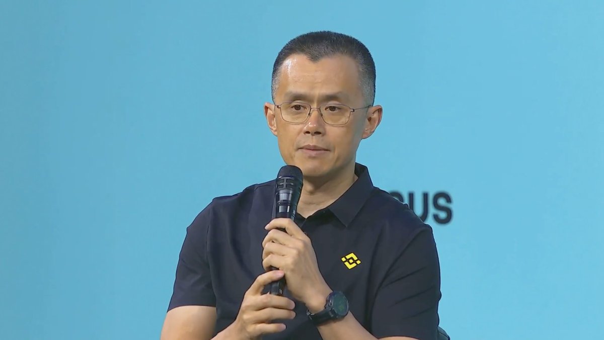 Cointelegraph's tweet photo. ⚡ INSIGHT: CZ says tokenized real-world assets are still underrated. https://t.co/2yjMx43vDa