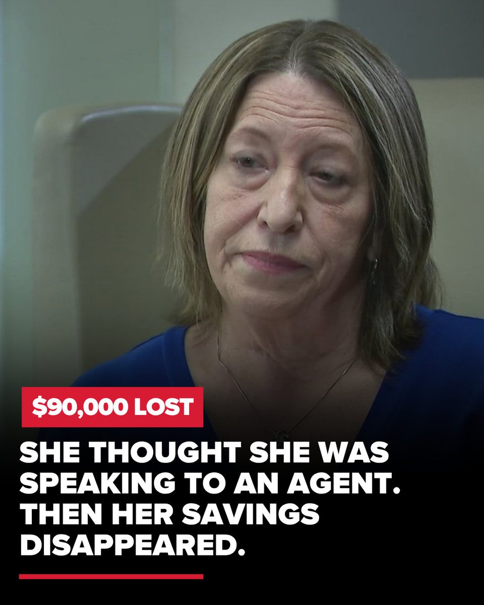 KHOU's tweet photo. “IT DEVASTATED ME” | A grieving widow in Cypress lost $90,000 in savings after a computer pop-up led to a terrifying weeks-long scam. She's speaking out so it doesn't happen to you: https://t.co/jCcjU3TcSL https://t.co/JY2y94sVSG